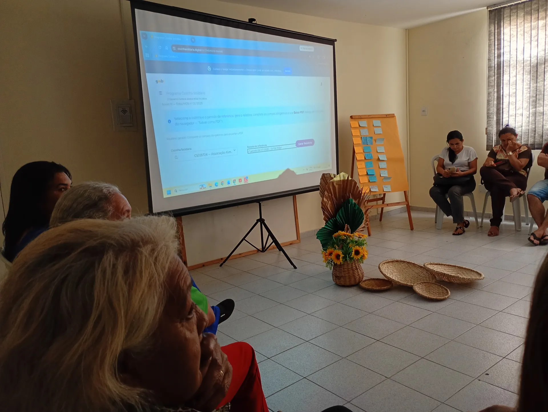 Oficina de monitoramento das Cozinhas Solidárias — mídia 6