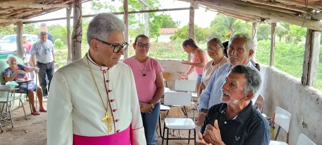 Visita Pastoral fortalece ações sociais do SAR no Assentamento Fidel Castro em Montanhas/RN — mídia 3