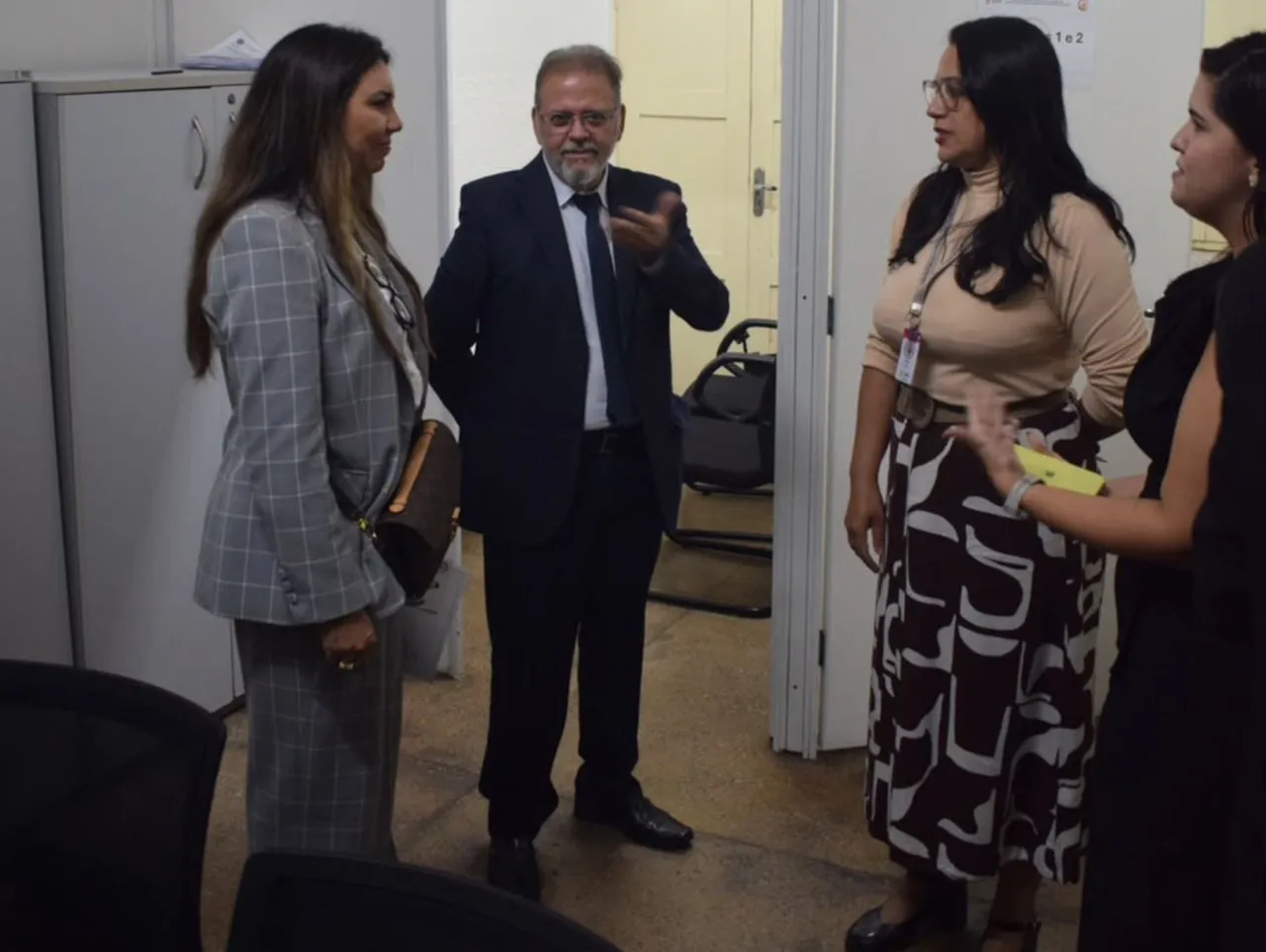 Conselho Nacional de Justiça visita serviço oferecido pelo SAR